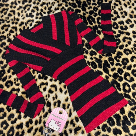 inc international concepts striped wrap sweater (limited time SALE) - Picture 5 of 5